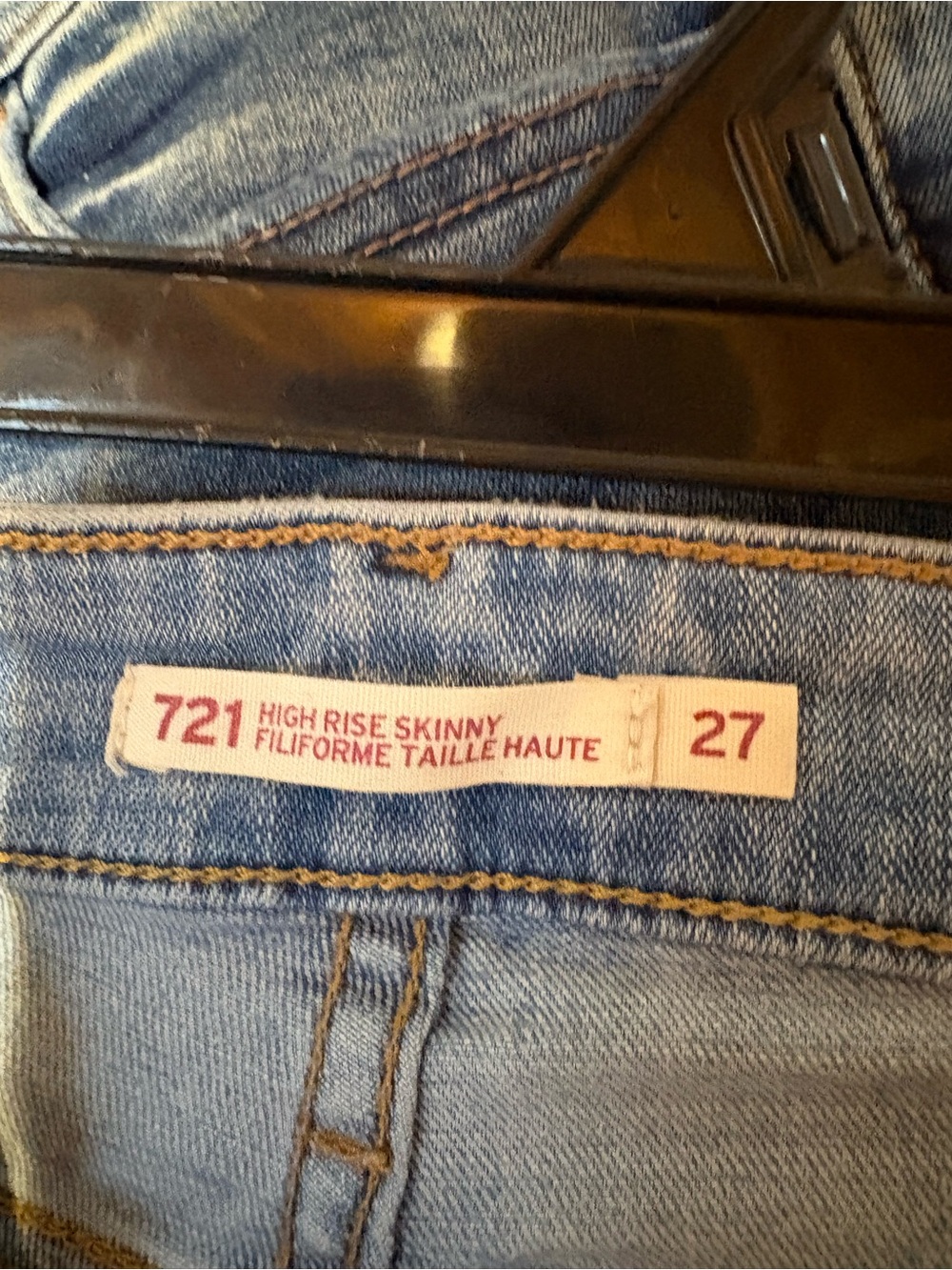 Woman’s Levi’s High-Rise Skinny Jeans